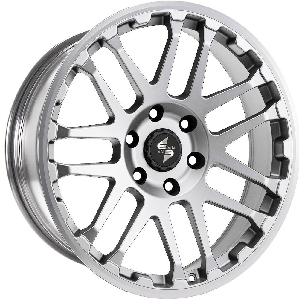 Llanta DLW Combat Matt Silver Lip Polish