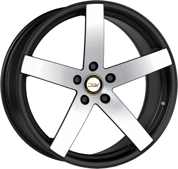 Llanta DLW Uros S Matt Black Polish