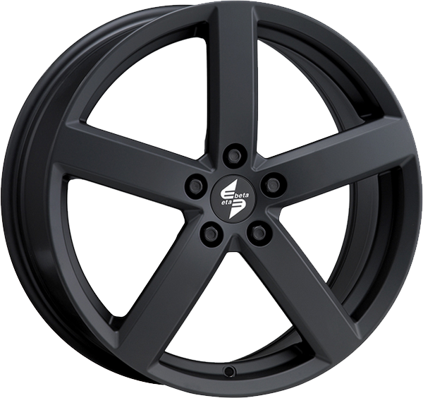 [SN-23014] Llanta Eta Beta Eros Matt Black (17" 7.5J ET53 5x120 CB65.1)