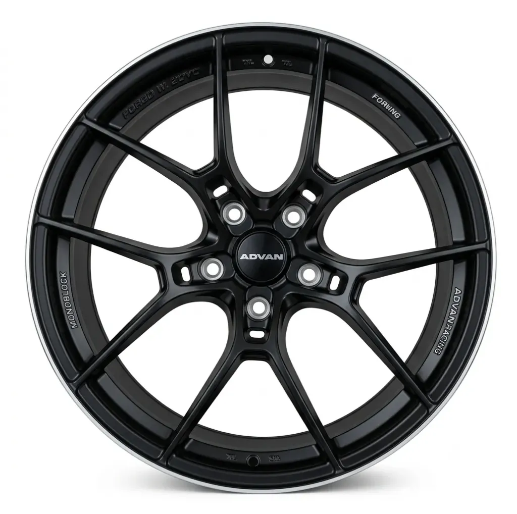 DQ020 MATT BLACK MACHINED LIP