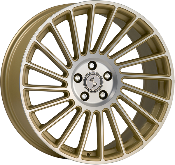 [SN-22685] Llanta Eta Beta Venti-R Matt Gold Polish (19" 8.5J ET45 5x112 CB78.1)