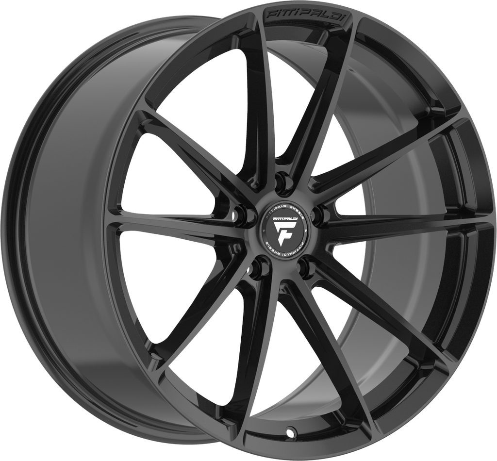 [SN-52203] Llanta Fittipaldi FS362 Glossy Black (20" 8.5J ET35 5x112 CB66.6)