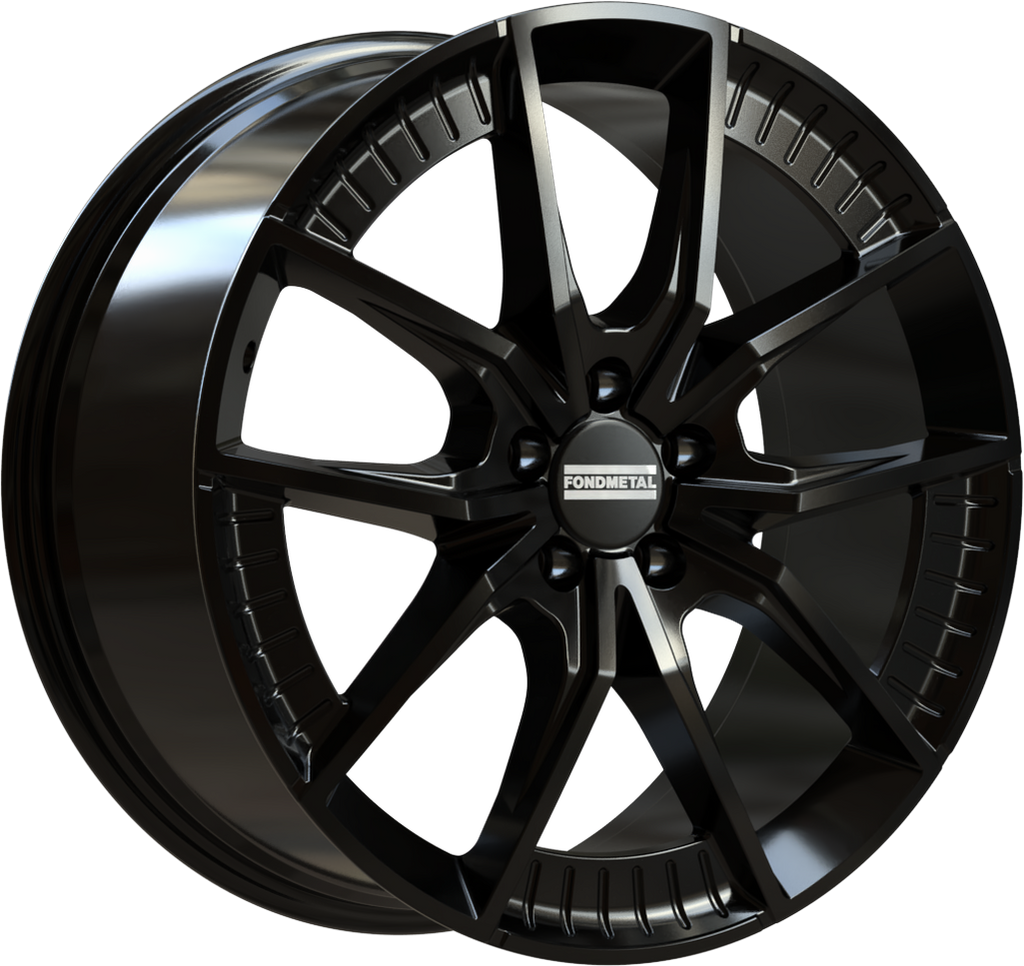 [SN-45938] Llanta Fondmetal Elatha Glossy Black (19" 8.5J ET32 5x112 CB66.5)
