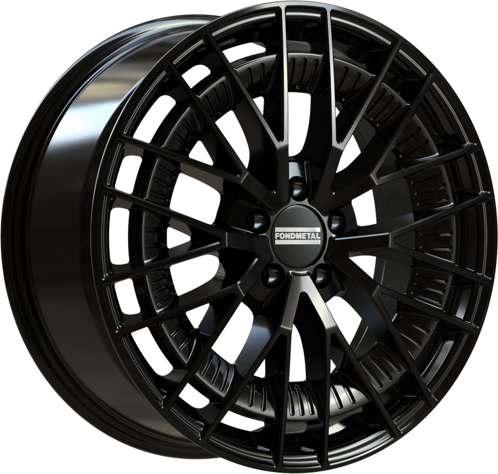 [SN-46063] Llanta Fondmetal Kari Glossy Black (20" 8.5J ET50 5x112 CB66.5)