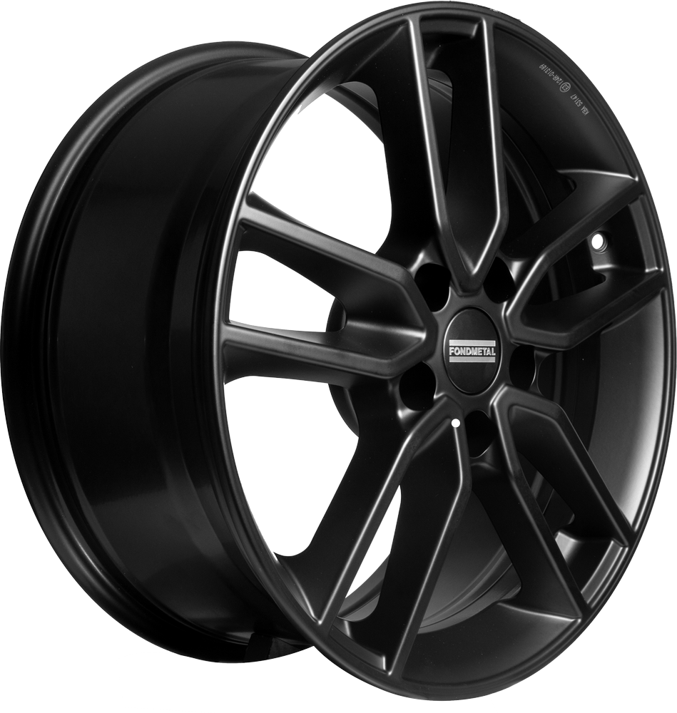 [SN-45808] Llanta Fondmetal Koros Glossy Black (17" 7J ET40 5x112 CB57.1)