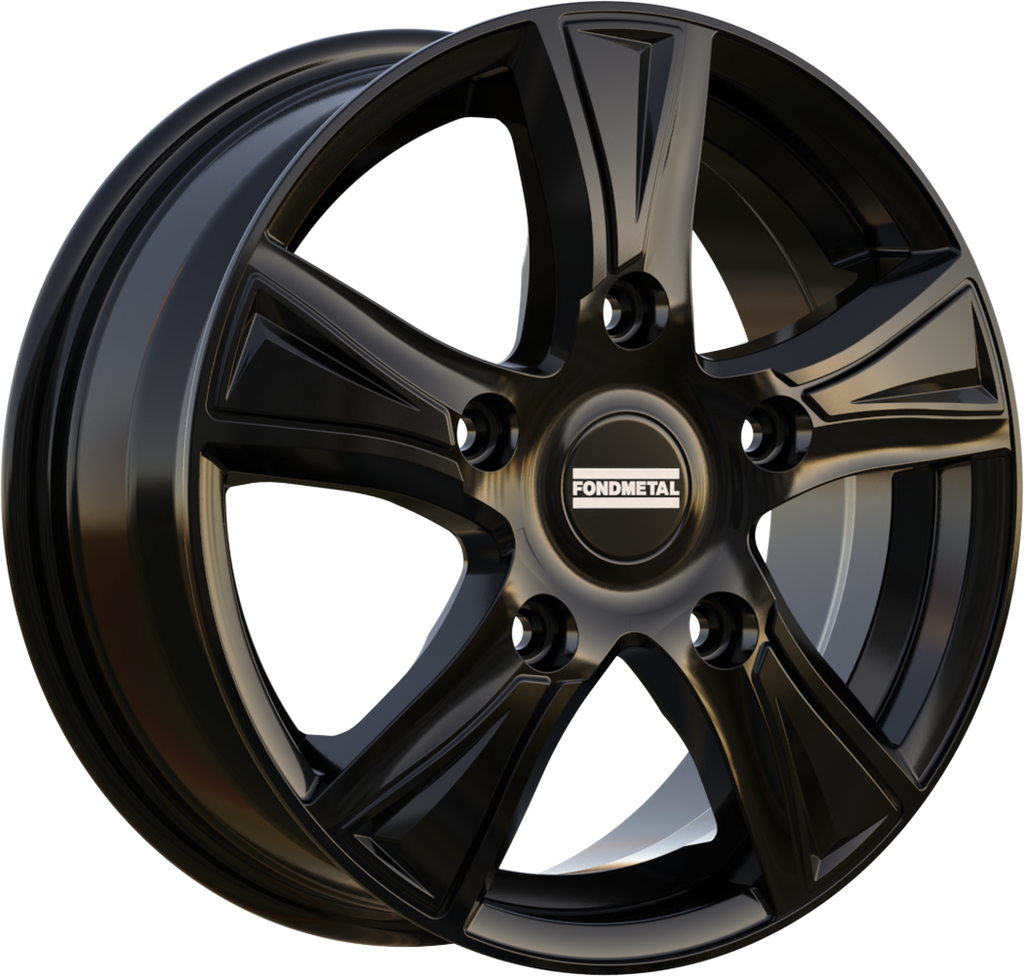 [SN-47551] Llanta Fondmetal PRO1 Glossy Black (17" 7J ET50 5x120 CB65.1)