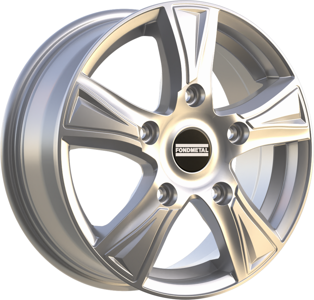 [SN-47547] Llanta Fondmetal PRO1 Glossy Silver (17" 7J ET50 5x120 CB65.1)
