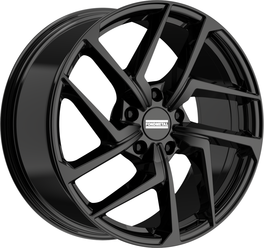 [SN-52810] Llanta Fondmetal Taara Glossy Black (19" 8.5J ET32 5x112 CB66.5)
