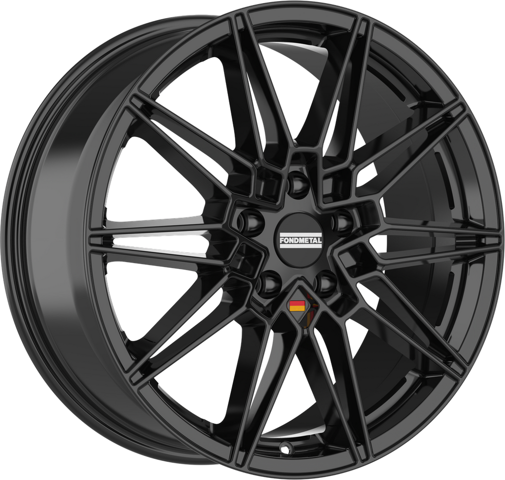 [SN-45294] Llanta Fondmetal Thoe Glossy Black (18" 8J ET34 5x120 CB72.6)
