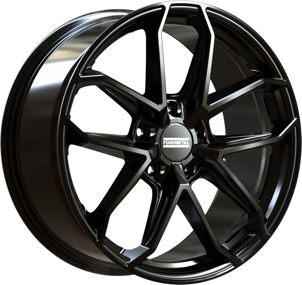 [SN-54766] Llanta Fondmetal Zelos Glossy Black (20" 10.5J ET47 5x130 CB71.6)