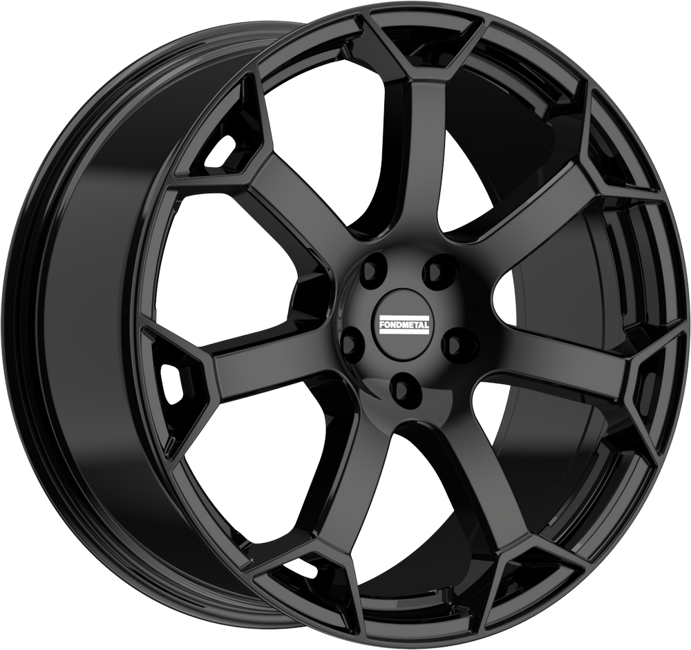 [SN-52855] Llanta Fondmetal Zephyrus Glossy Black (19" 8.5J ET32 5x112 CB66.5)