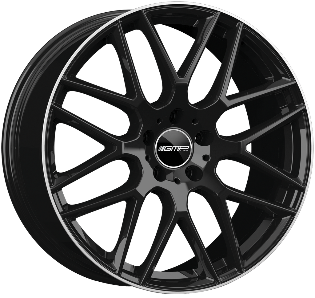 [SN-42591] Llanta GMP Berghem Black Diamond Lip (22" 11.5J ET43 5x112 CB66.6)