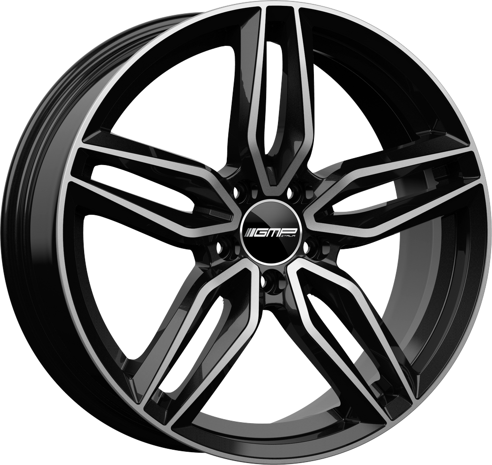 [SN-38704] Llanta GMP Fasten Black Diamond (20" 8.5J ET25 5x112 CB66.6)