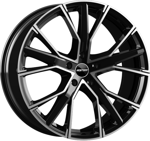[SN-37994] Llanta GMP Gunner Black Diamond (20" 9J ET35 5x112 CB66.6)