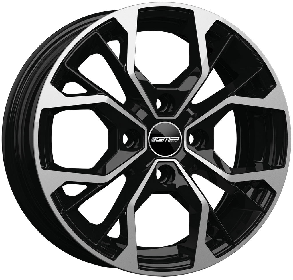 [SN-42670] Llanta GMP Matisse 4 Black Diamond (15" 5.5J ET35 4x100 CB54.1)