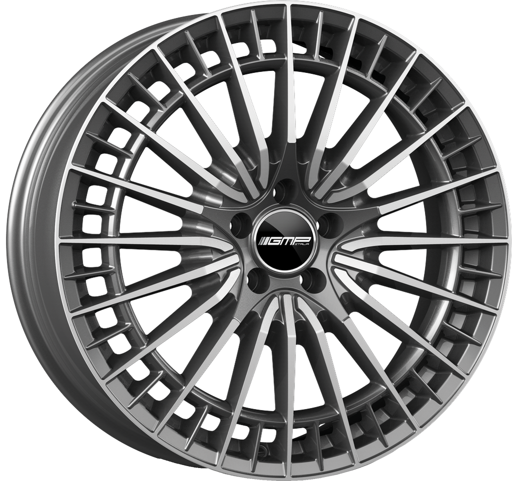 [SN-48649] Llanta GMP Qstar Anthracite Diamond (21" 9J ET25 5x112 CB66.6)