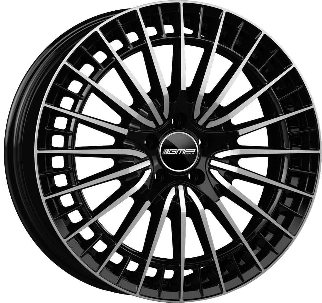 [SN-48650] Llanta GMP Qstar Black Diamond (21" 9J ET25 5x112 CB66.6)