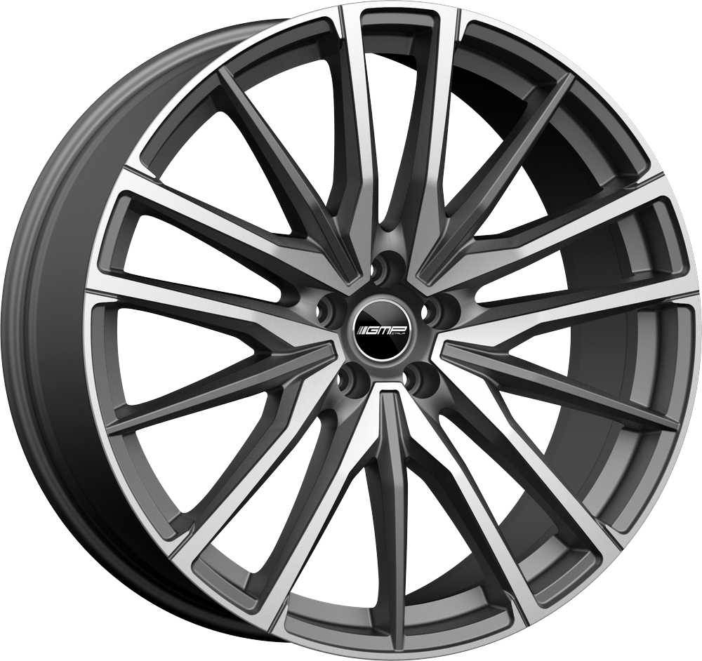 [SN-42873] Llanta GMP Sparta Matt Anthracite Diamond (22" 10.5J ET43 5x114.3 CB67.1)