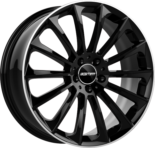 [SN-19590] Llanta GMP Stellar Black Diamond Lip (20" 8.5J ET35 5x112 CB66.6)