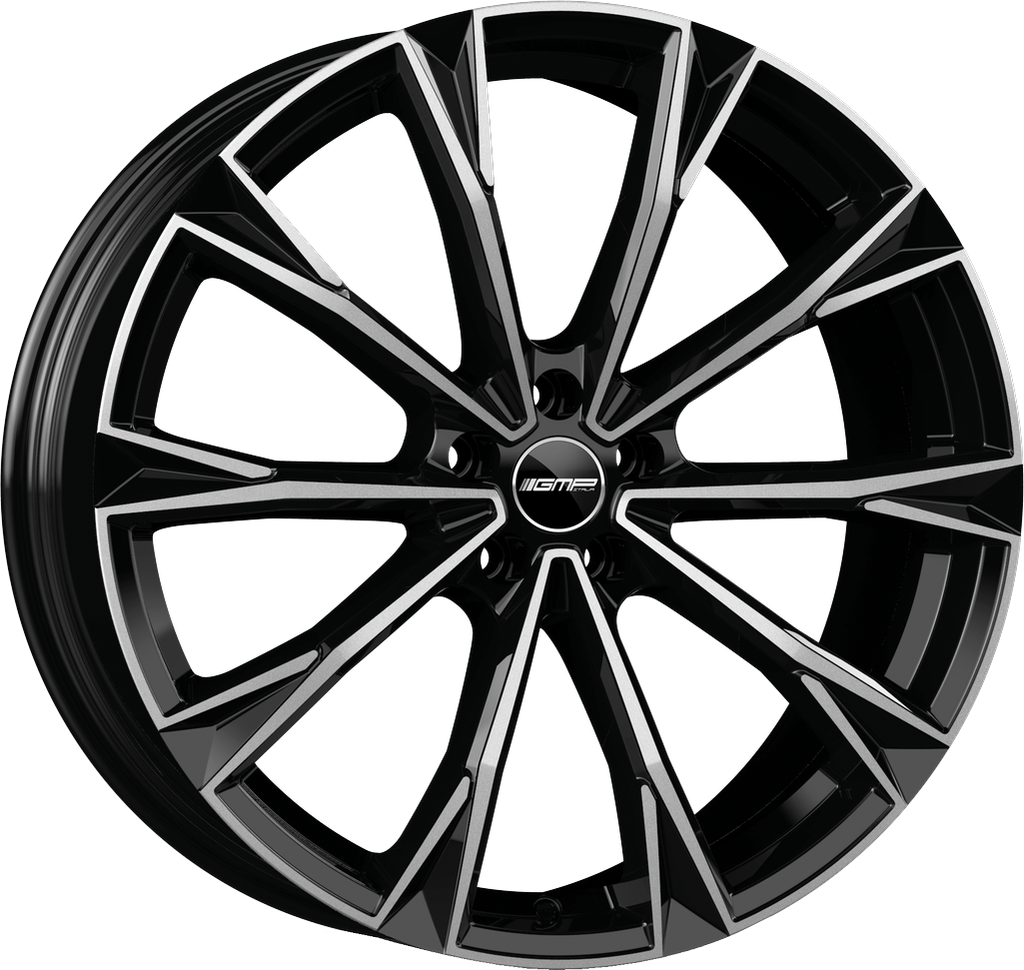 [SN-48785] Llanta GMP Totale Black Diamond (22" 11.5J ET43 5x112 CB66.6)