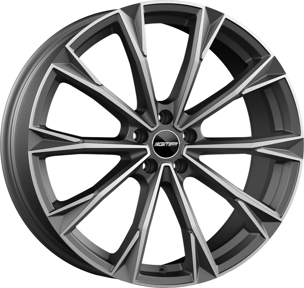 [SN-48784] Llanta GMP Totale Matt Anthracite Diamond (22" 11.5J ET43 5x112 CB66.6)