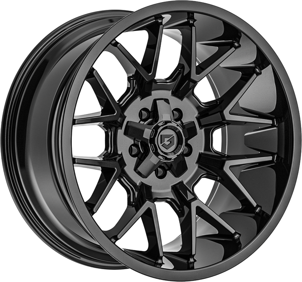 [SN-52246] Llanta Gear Off Road 768 Primacy Glossy Black (20" 9J ET0 5x114.3 CB78.1)
