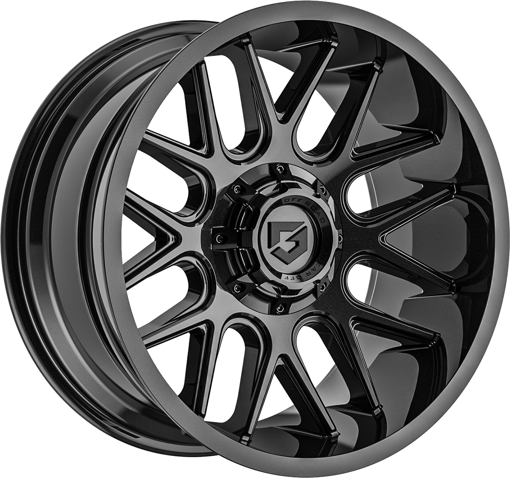 [SN-52276] Llanta Gear Off Road 771 Magnus Glossy Black (18" 9J ET18 6x135 CB106.2)