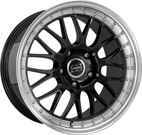 [SN-15340] Llanta Infiny R1 Light Black Machined Lip