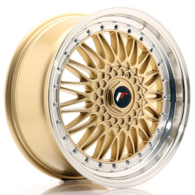 Llanta JR Wheels JR9 Gold w/ Machined Lip