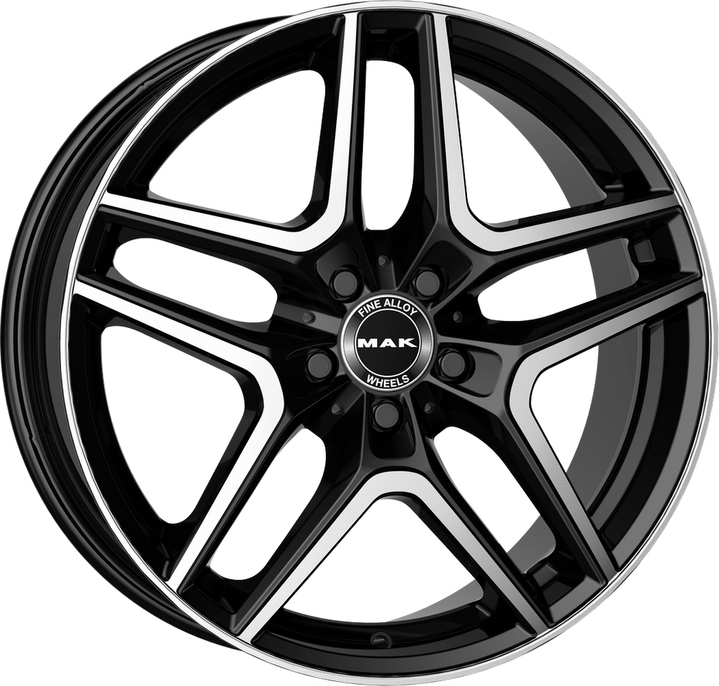 [SN-55648] Llanta MAK Aurum Black Mirror (19" 9J ET20 5x112 CB66.6)