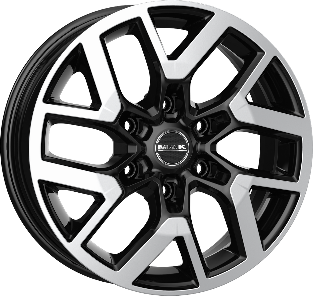 [SN-45517] Llanta MAK Gravel Black Mirror (18" 8J ET30 6x114.3 CB66.1)
