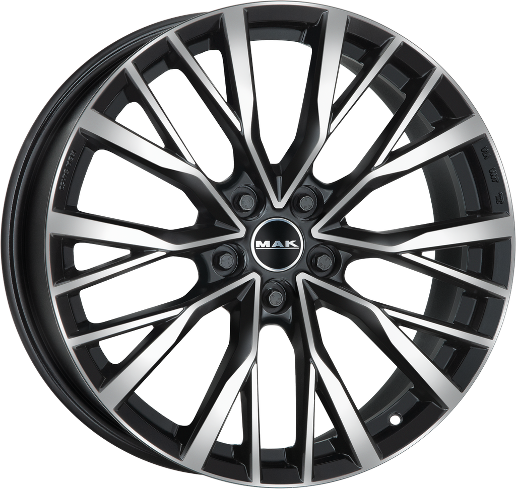 [SN-45582] Llanta MAK Kent Black Mirror (20" 8.5J ET38 5x120 CB72.6)
