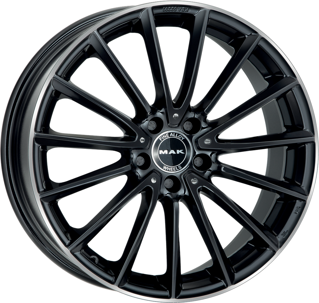 [SN-55382] Llanta MAK Komet Gloss Black Mirror Ring (21" 10J ET35 5x112 CB66.6)
