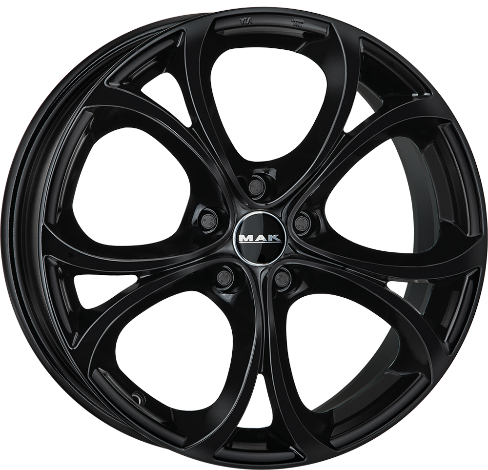 [SN-37574] Llanta MAK Lario Gloss Black (20" 9J ET29 5x110 CB65.1)