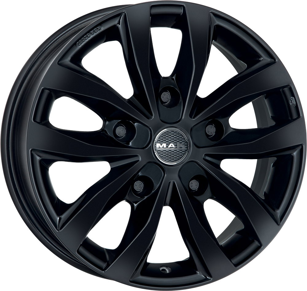 [SN-41466] Llanta MAK Load 5 Gloss Black (17" 7J ET55 5x160 CB65.1)