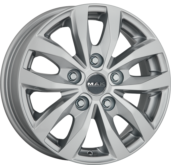 [SN-42183] Llanta MAK Load 5 Silver (16" 6.5J ET50 5x112 CB66.6)