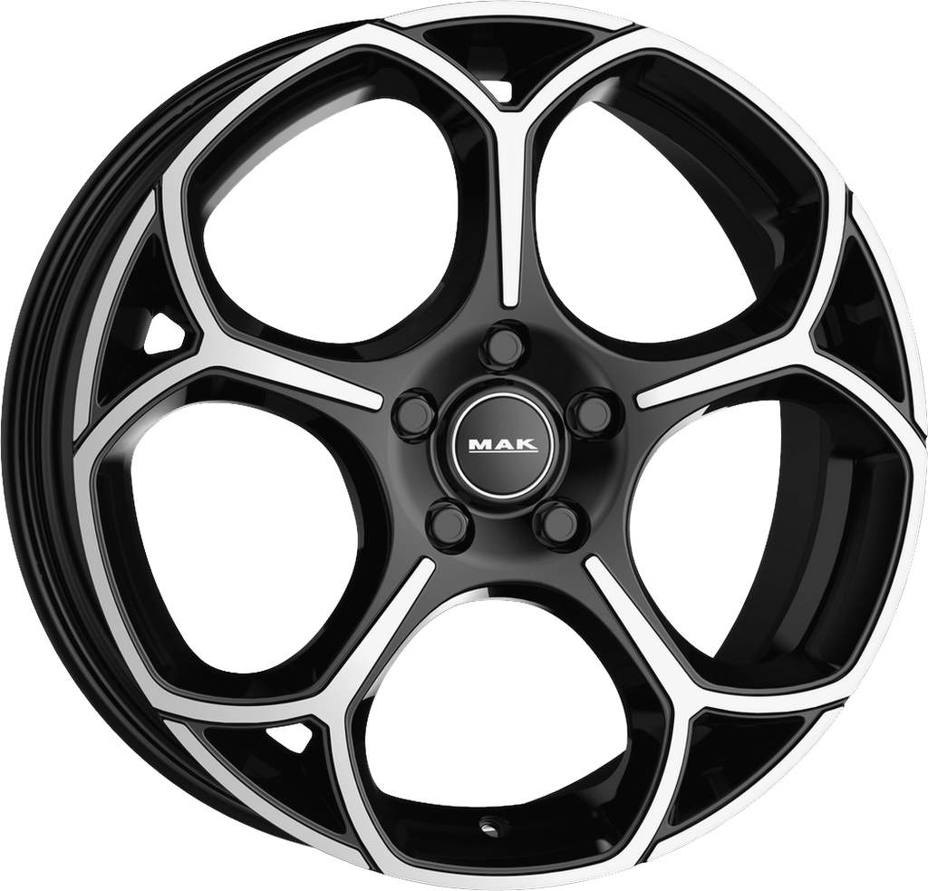 [SN-55406] Llanta MAK Monza Black Mirror (17" 7J ET35 5x110 CB65.1)