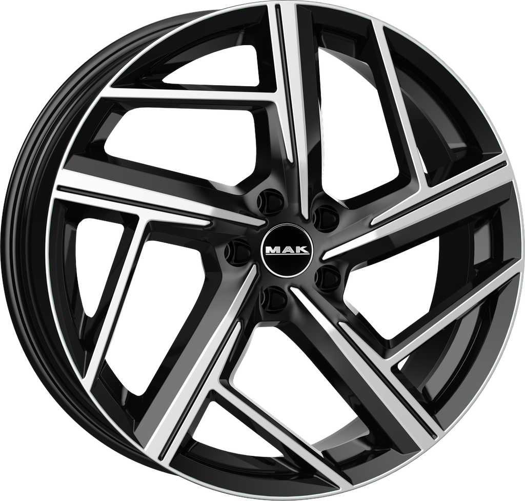 [SN-44858] Llanta MAK Qvattro Black Mirror (18" 8J ET50 5x112 CB57.1)