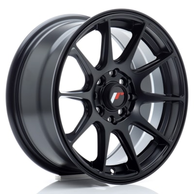 [JR11157043067BF1] Llanta JR Wheels JR11 /114 Matt Black (15" 7J ET30 4x100/4x114.3 CB67.1)