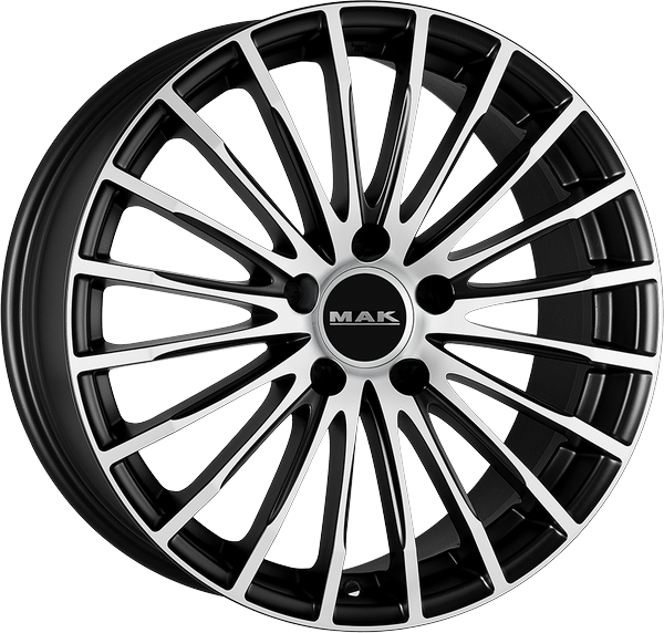 [SN-10382] Llanta MAK Starlight Ice Black (19" 9.5J ET35 5x112 CB66.6)
