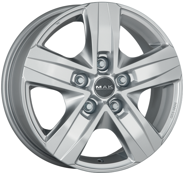 [SN-34456] Llanta MAK Stone 5 VAN Silver (16" 6.5J ET45 5x114.3 CB66.1)