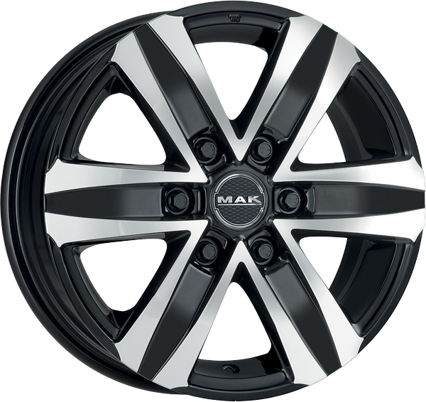 [SN-19372] Llanta MAK Stone 6 Black Mirror (18" 8J ET45 6x114.3 CB66.1)