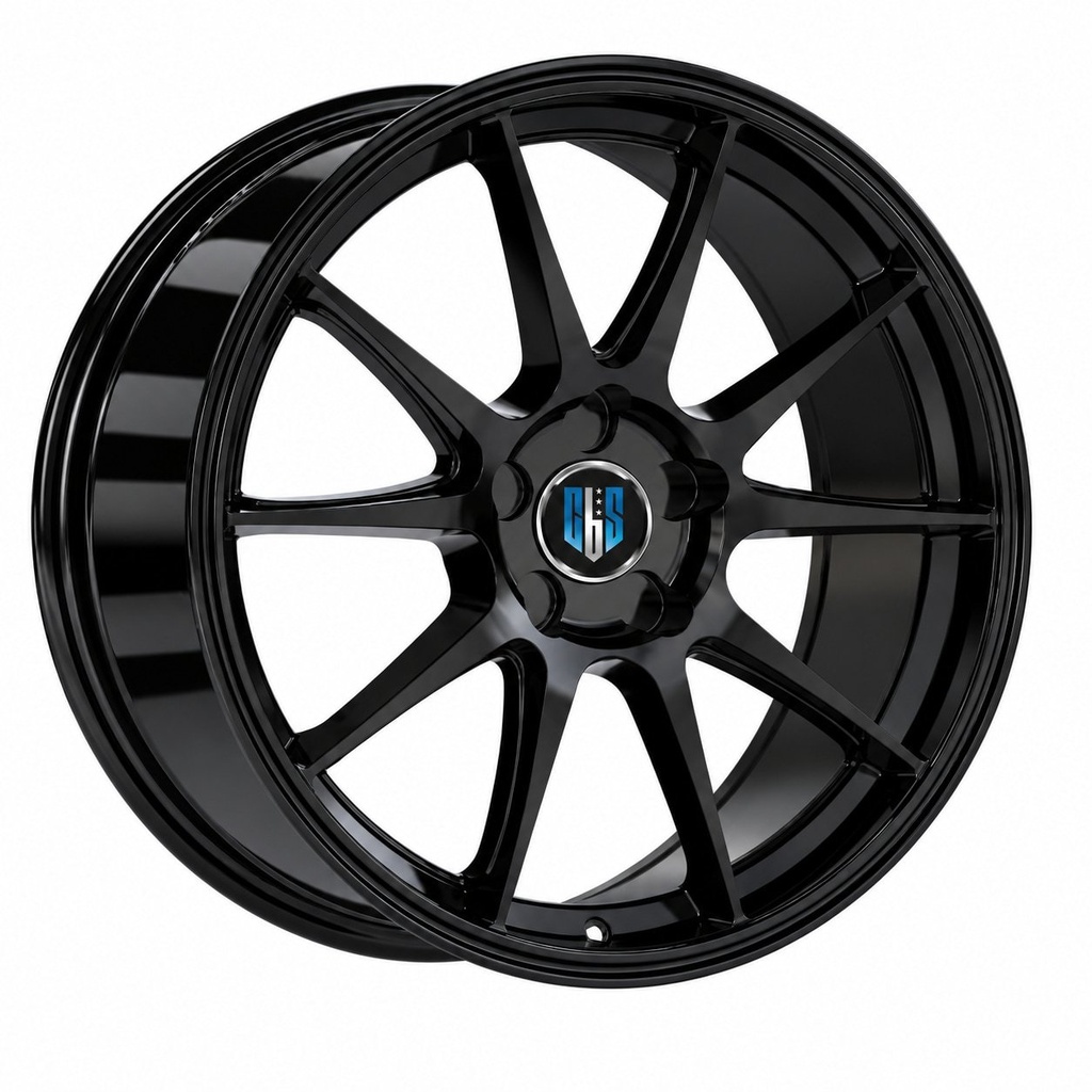 [SL-00073253] Llanta CBS 04 Gloss Black · a medida ET35-40 (18" 8J ET40 5x114.3 CB73.1)