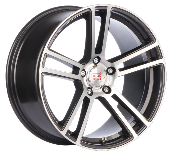 [SN-11875] Llanta Mille Miglia MM1002 Dark Anthracite Polished (19" 9.5J ET37 5x120 CB79.5)