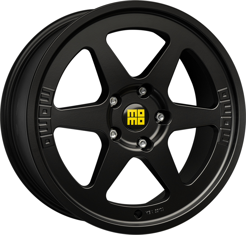 [SN-50986] Llanta Momo Heritage 6 Matt Black (18" 8J ET40 5x114.3 CB72.3)