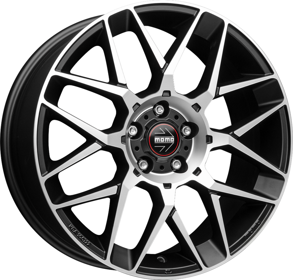 [SN-55724] Llanta Momo Revenge 2.0 Matt Black Polished (19" 8.5J ET35 5x120 CB72.6)