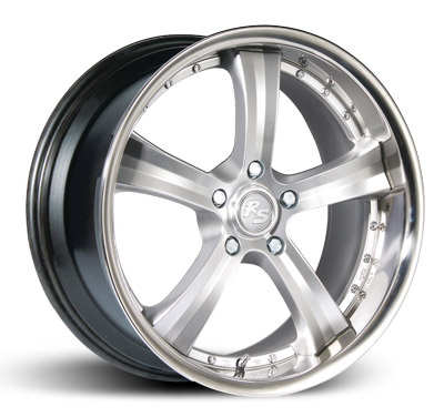 [SN-04254] Llanta RS RS-VR5 Hyper Silver W/ Inox Lip