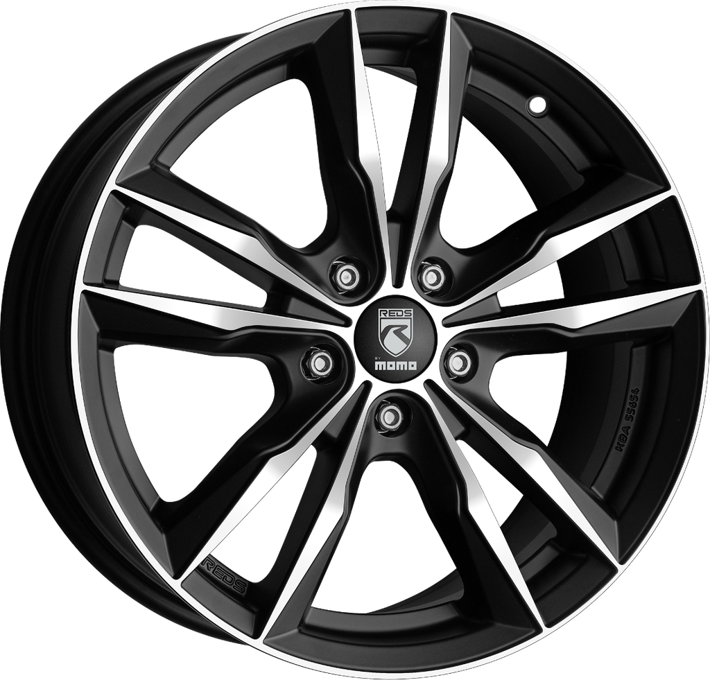 [SN-52539] Llanta Reds Fast Matt Black Polished (18" 8J ET33 5x110 CB65.1)