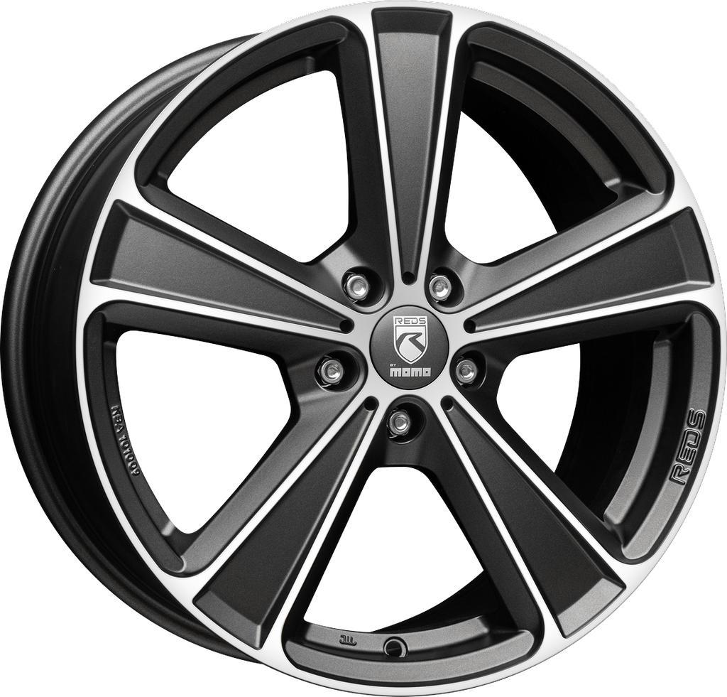 [SN-55901] Llanta Reds Shot Matt Anthracite Polished (17" 7.5J ET35 5x112 CB79.6)