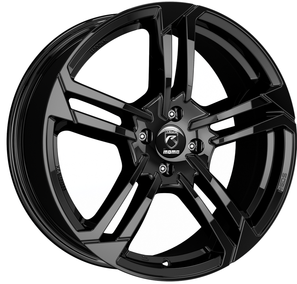 [SN-56013] Llanta Reds Twist 4 Glossy Black (17" 7J ET18 4x108 CB65.1)